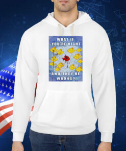 Fish what if you’re right and they’re wrong Shirt