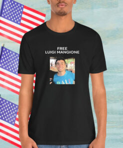 Free Luigi Mangione Face Shirt