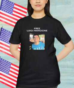 Free Luigi Mangione Face Shirt