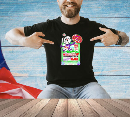 Friday The 13th Part 8 Jason Takes Manhattan Jason Voorhees Delivers A New York Slice Voorhees Gives U More Cheese Shirt