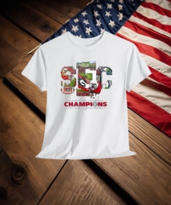 Georgia Bulldogs 2024 SEC Football Conference Champions Score Mascot Shirt