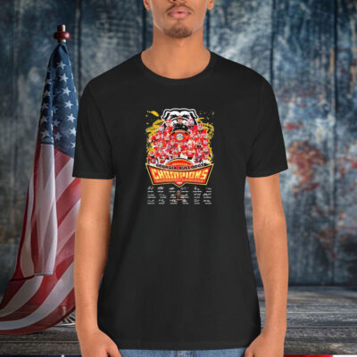Georgia Bulldogs Southeastern Conference Champions Of 2024 Shirt