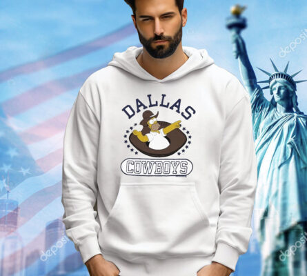 Homer Simpson Dallas Cowboys x The Simpsons NFL Shirt