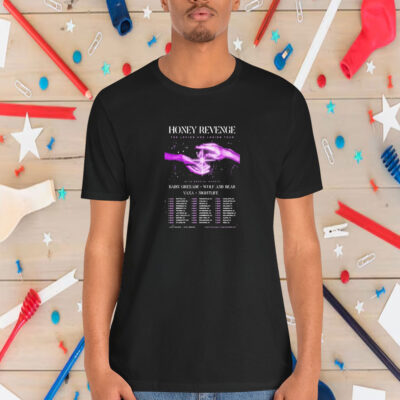 Honey Revenge Daisy Grenade Wolf And Bear Vana Nightlife The Loving And Losing Tour 2025 Shirt