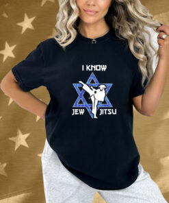 I Know Jew Jitsu Israel Shirt