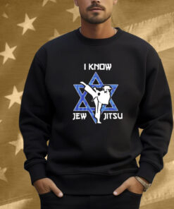I Know Jew Jitsu Israel Shirt