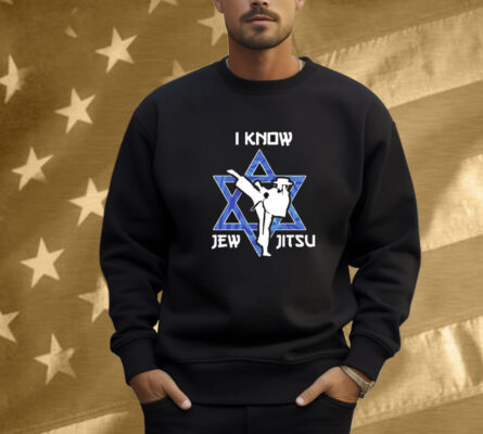 I Know Jew Jitsu Israel Shirt