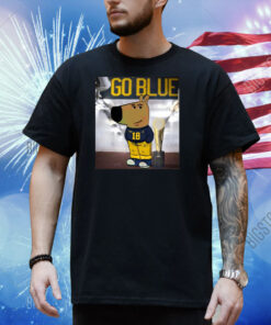 I’m Just A Chill Guy Who Loves Michigan Football Go Blue Shirt
