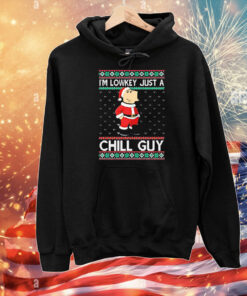 I’m lowkey just a Chill Guy Christmas T-Shirt