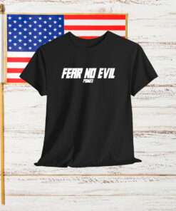 In Jesus Name Fear No Evil Shirt