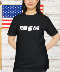 In Jesus Name Fear No Evil Shirt