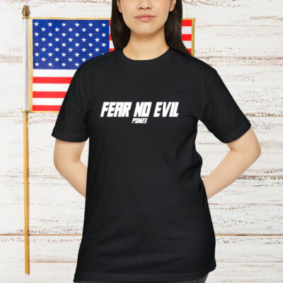 In Jesus Name Fear No Evil Shirt
