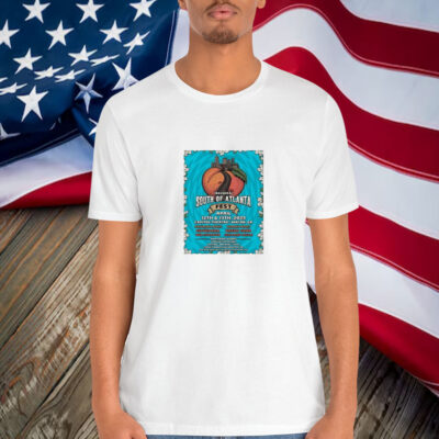 Inaugural South Of Atlanta Festival April 12-13 2025 Capitol Theatre Tour Shirt