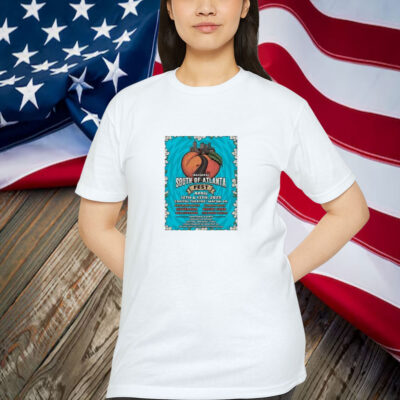 Inaugural South Of Atlanta Festival April 12-13 2025 Capitol Theatre Tour Shirt