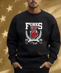 Indiana Hoosiers College Football Playoff Forks Up Shirt