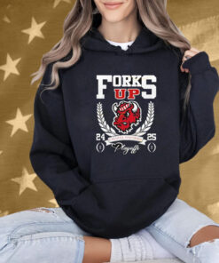 Indiana Hoosiers College Football Playoff Forks Up Shirt