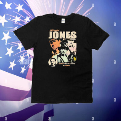 Indiana Jones why did it have to be snakes vintage T-Shirt