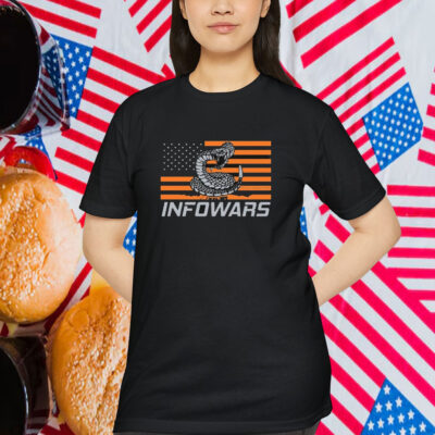 Infowars Snake American Flag Shirt