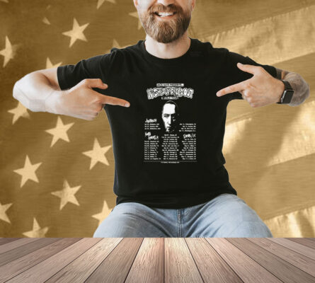 Jack Kays World Tour 2024 Washed Up Dried Out Shirt