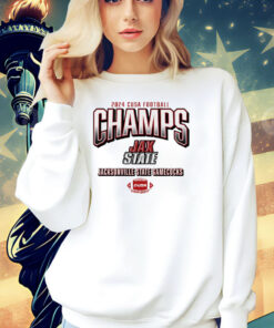 Jacksonville State Gamecocks 2024 C-USA Football Conference Champions Shirt