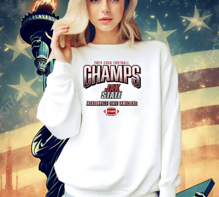 Jacksonville State Gamecocks 2024 C-USA Football Conference Champions Shirt