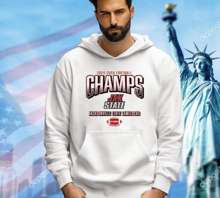 Jacksonville State Gamecocks 2024 C-USA Football Conference Champions Shirt
