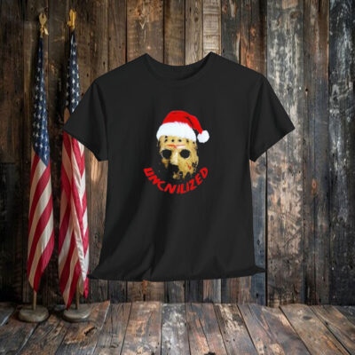 Jason Voorhees Santa Uncivilized Holiday The 13th Christmas Shirt