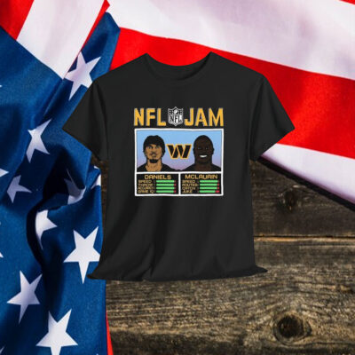 Jayden Daniels And Terry McLaurin Washington Commanders Burgundy NFL Jam Shirt
