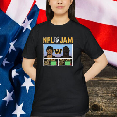 Jayden Daniels And Terry McLaurin Washington Commanders Burgundy NFL Jam Shirt