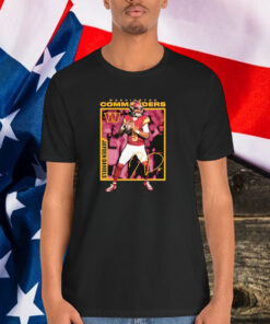 Jayden Daniels Washington Commanders Player Frame Shirt