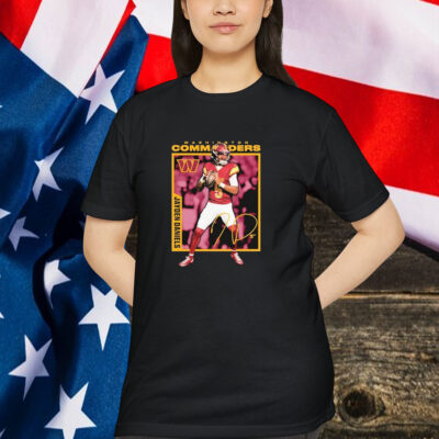 Jayden Daniels Washington Commanders Player Frame Shirt