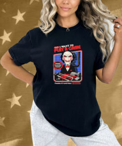 Jigsaw I Want To Play A Game Puzzles And Activities Saw Steven Rhodes Shirt