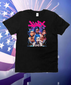 Jinx Arcane League Of Legends vintage T-Shirt