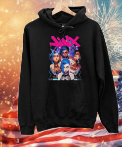 Jinx Arcane League Of Legends vintage T-Shirt