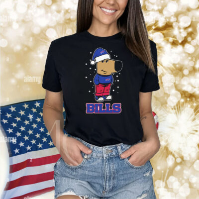 Just A Chill Guy Chill With Buffalo Bills Christmas Shirt