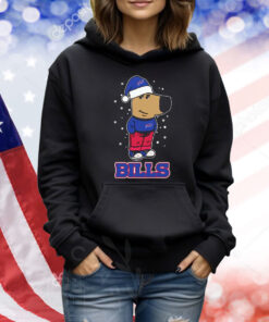 Just A Chill Guy Chill With Buffalo Bills Christmas Shirt
