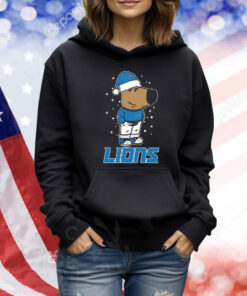 Just A Chill Guy Chill With Detroit Lions Christmas Shirt