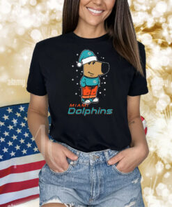 Just A Chill Guy Chill With Miami Dolphins Christmas Shirt