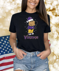 Just A Chill Guy Chill With Minnesota Vikings Christmas Shirt