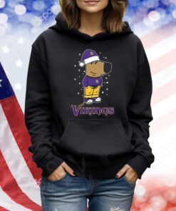 Just A Chill Guy Chill With Minnesota Vikings Christmas Shirt