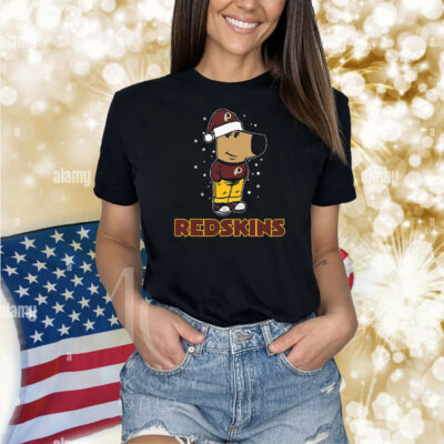 Just A Chill Guy Chill With Washington Redskins Christmas Shirt