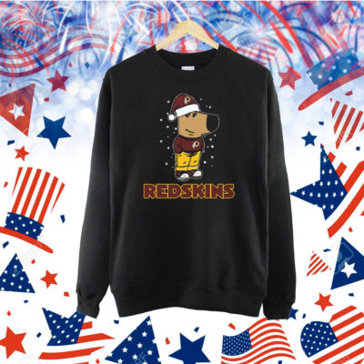 Just A Chill Guy Chill With Washington Redskins Christmas Shirt