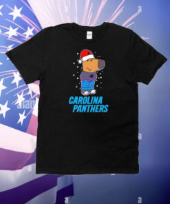 Just a Chill Guy Carolina Panthers football Christmas T-Shirt