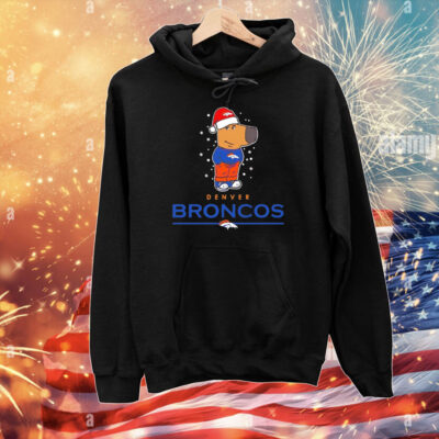 Just a Chill Guy Denver Broncos football Christmas T-Shirt