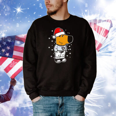 Just a Chill Guy Las Vegas Raiders football Christmas T-Shirt