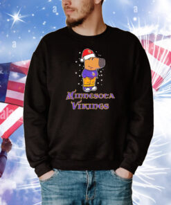 Just a Chill Guy Minnesota Vikings football Christmas T-Shirt