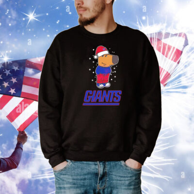 Just a Chill Guy New York Giants football Christmas T-Shirt