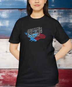Justice Is Coming 1 20 2025 American Flag Eagle Shirt