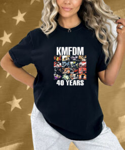 KMFDM 40 Years Anniversary Tour Shirt