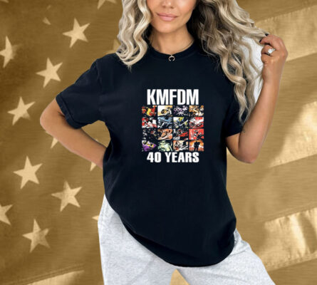 KMFDM 40 Years Anniversary Tour Shirt